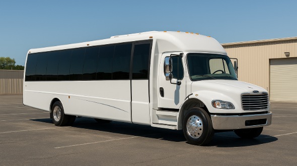 Exterior of Tampa Party Bus Company's 25 Passenger Minibus in Tampa