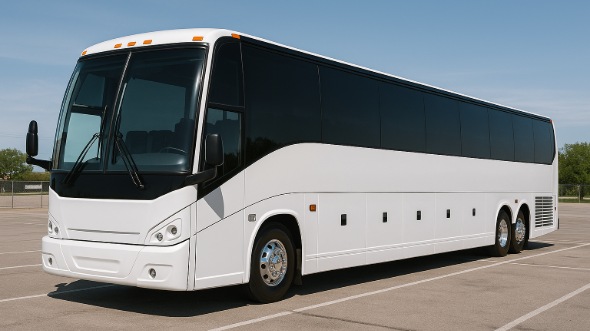 Exterior of Tampa Party Bus Company's 44 Passenger Charter Bus in Tampa