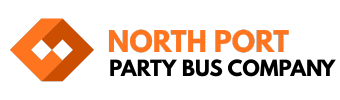 north port party bus company logo