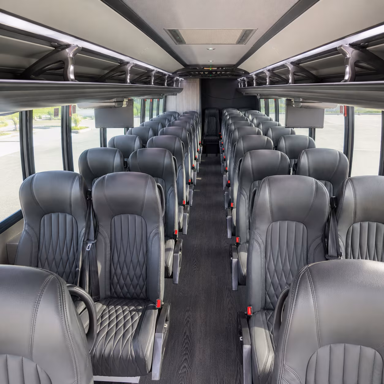 15-35 Passenger Minibus Inside