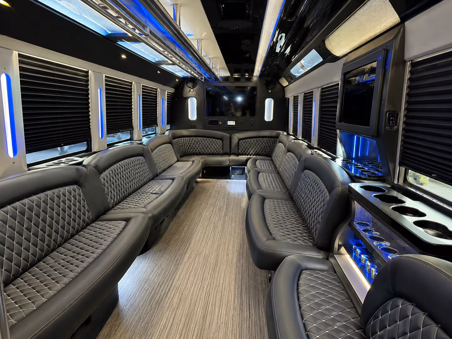 Tampa Bachelor & Bachelorette Transportation party bus exterior