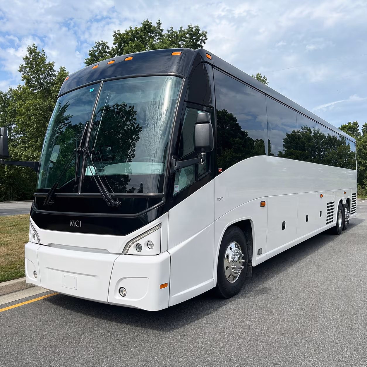 Tampa Corporate Transportation party bus exterior