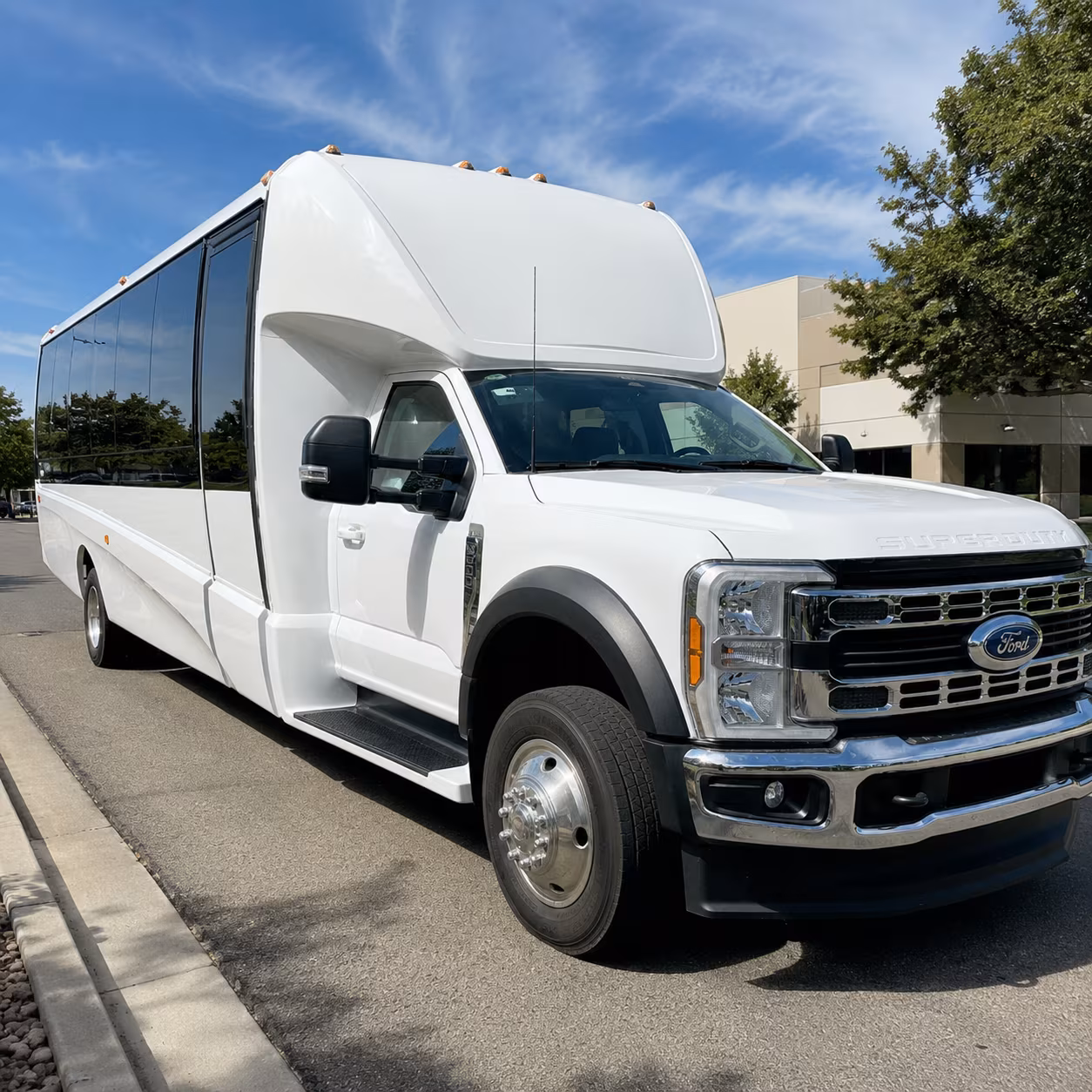 Tampa Corporate Transportation party bus exterior