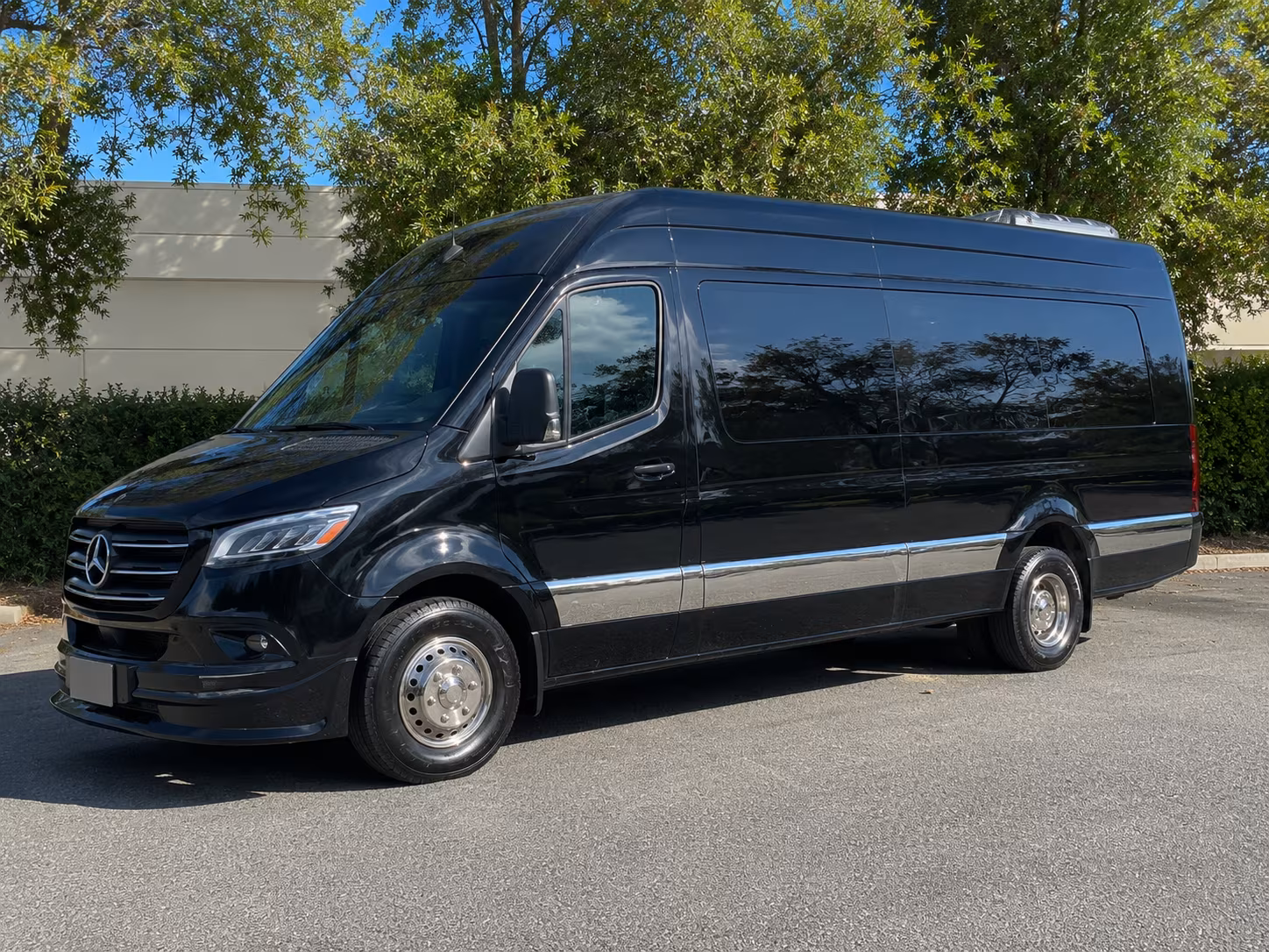 Tampa School Event Transportation party bus interior
