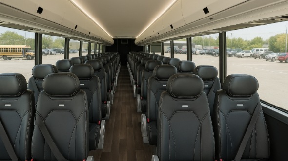 tampa 25 passenger minibus interior
